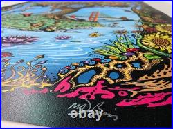 Grateful Dead 60th FULL COLOR Poster 2025 Signed Numbered Mike Dubois (#113/200)