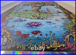 Grateful Dead 60th Foil Poster 2025 Signed & Numbered by Mike Dubois (#321/420)