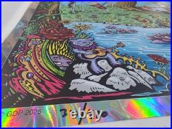 Grateful Dead 60th Foil Poster 2025 Signed & Numbered by Mike Dubois (#321/420)