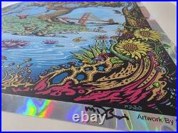 Grateful Dead 60th Foil Poster 2025 Signed & Numbered by Mike Dubois (#321/420)