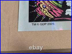 Grateful Dead 60th Foil Poster 2025 Signed & Numbered by Mike Dubois (#334/420)