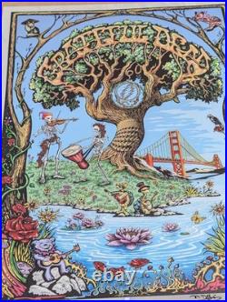 Grateful Dead 60th Foil Poster 2025 Signed & Numbered by Mike Dubois (#334/420)