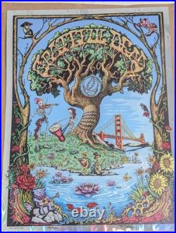 Grateful Dead 60th Foil Poster 2025 Signed & Numbered by Mike Dubois (#334/420)
