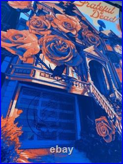 Grateful Dead 710 Ashbury Paul Kreizenbeck Bottleneck Poster x/100 Mint 18x24