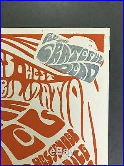 Grateful Dead AOR 2.193 Angry Arts 1966 Original Poster Big Brother Quicksilver