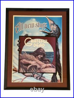 Grateful Dead / All New Stuff Wake of the Flood Promo Poster Signed 1st ed 1973