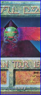 Grateful Dead Alton Kelly European Tour 1978 Poster