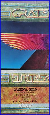 Grateful Dead Alton Kelly European Tour 1978 Poster