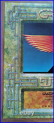 Grateful Dead Alton Kelly European Tour 1978 Poster