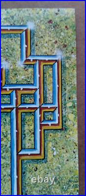 Grateful Dead Alton Kelly European Tour 1978 Poster