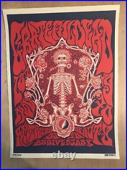 Grateful Dead American Beauty 50 Anniversary Print Poster Company Liane Plant