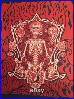 Grateful Dead American Beauty 50 Anniversary Print Poster Company Liane Plant