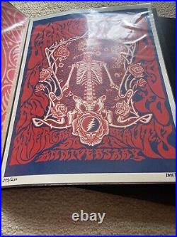 Grateful Dead American Beauty 50th Poster Plant