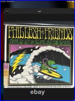 Grateful Dead And Company Phil Lesh N Friends Poster Hawaii NYE 2016 Lava Foil