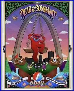 Grateful Dead And (&) Company Poster 06/07/23 St. Louis Hollywood Casino