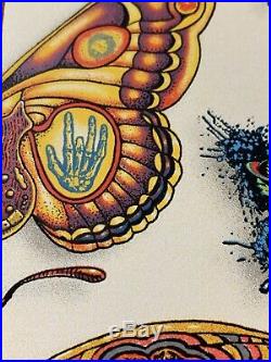 Grateful Dead And & Company Summer Tour Poster Emek Butterflies Vip 2019 Print