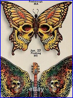 Grateful Dead And & Company Summer Tour Poster Emek Butterflies Vip 2019 Print
