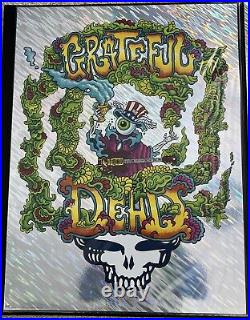 Grateful Dead And The Caravan Poster Set By Caleb Williamson Moon Lava Foil Mint