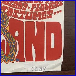 Grateful Dead Aor 2.194 Original Poster 1st Winterland Show Love Moby Grape 1967