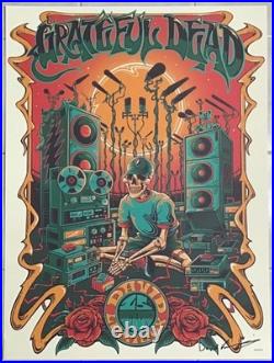 Grateful Dead Archivist David Lemieux Signed 25th Anniversary Print 100/100