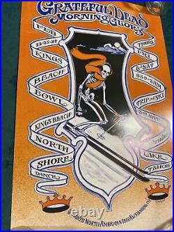 Grateful Dead Art Poster Morning Glory Skeleton Skiing #35635000 February 1968