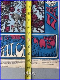 Grateful Dead Avalon Ballroom Family Dog Concert Poster 2nd Print FD-26-2