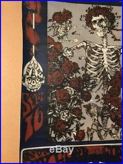 Grateful Dead Avalon Ballroom Poster Canvas Print Stanley Mouse Alton Kelley