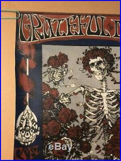 Grateful Dead Avalon Ballroom Poster Canvas Print Stanley Mouse Alton Kelley