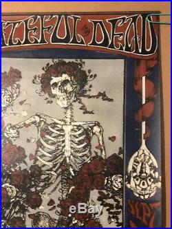 Grateful Dead Avalon Ballroom Poster Canvas Print Stanley Mouse Alton Kelley