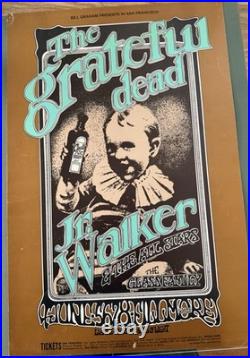 Grateful Dead BG-176 Fillmore West 1969 Randy Tuten 1st Print NM 80 PAE Poster