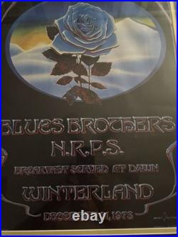 Grateful Dead BLUES BROTHERS Dec 31, 1978 WINTERLAND Blue Rose NRPS Mouse KELLEY