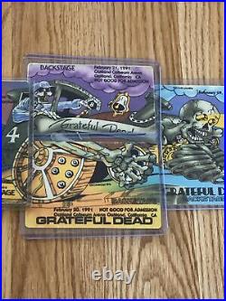 Grateful Dead Backstage Pass Puzzle The Circus Train From 1990's All 20 Passes