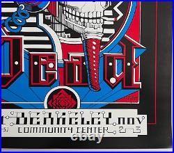 Grateful Dead Berkeley Community Center'84 Original Poster by Rick Griffin