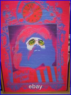 Grateful Dead Bickershaw 1972 Garcia Steve Hardstaff poster print 65cm x 100cm