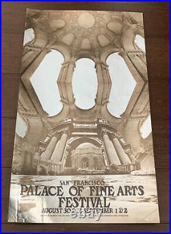 Grateful Dead, Big Brother Palace of Fine Arts Festival Concert Poster 1968 AOR