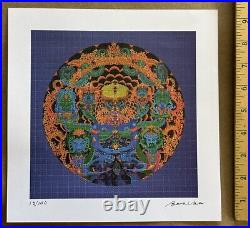 Grateful Dead Blotter Anthem Of The Sun Bill Walker Signed Numbered perforated