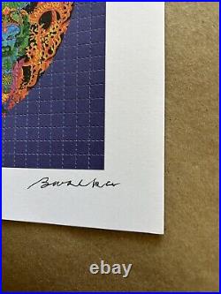 Grateful Dead Blotter Anthem Of The Sun Bill Walker Signed Numbered perforated