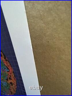 Grateful Dead Blotter Anthem Of The Sun Bill Walker Signed Numbered perforated