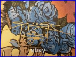 Grateful Dead. Blue Dawn Bertha. 12/100. COA. 2021. Stanley Mouse. 18x24