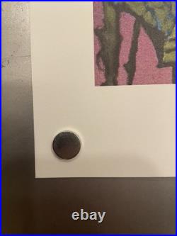 Grateful Dead. Blue Dawn Bertha. 12/100. COA. 2021. Stanley Mouse. 18x24