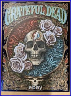 Grateful Dead Blue Mirror Foil Poster N. C Winters 12 Color Silkscreen BNG /40