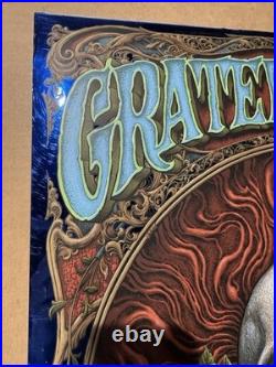 Grateful Dead Blue Mirror Foil Poster N. C Winters 12 Color Silkscreen BNG /40