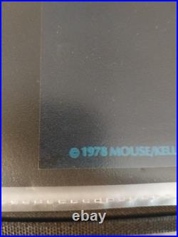 Grateful Dead Blue Rose NYE 12/31/78 2nd Print Wolfgangs Vault 31x20.5