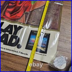 Grateful Dead Blues For Allah 32x42 Original VIntage 1975 Album Promo Poster