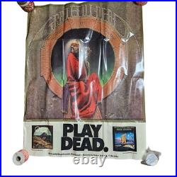 Grateful Dead Blues For Allah 32x42 Original VIntage 1975 Album Promo Poster
