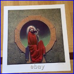 Grateful Dead Blues For Allah Poster Signed by artist Phillip Garris, 1974