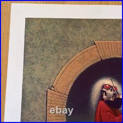 Grateful Dead Blues For Allah Poster Signed by artist Phillip Garris, 1974