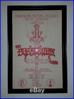 Grateful Dead Bob Weir Band Franklin Pierce College 1978 1st Print Poster