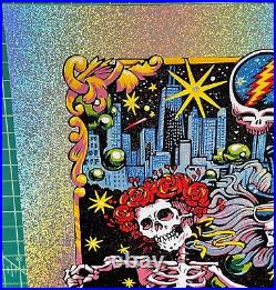 Grateful Dead @ Chicago FTW 50 2015 3 night triptych serigraf by AJ Masthay