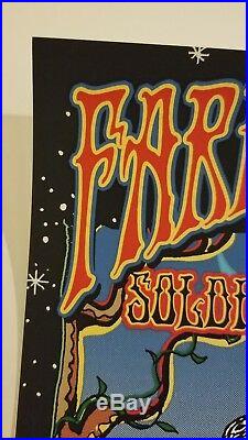 Grateful Dead ChicagoGD 50 Poster Print Mike Dubois 7/3/15 Fare Thee Well MINT